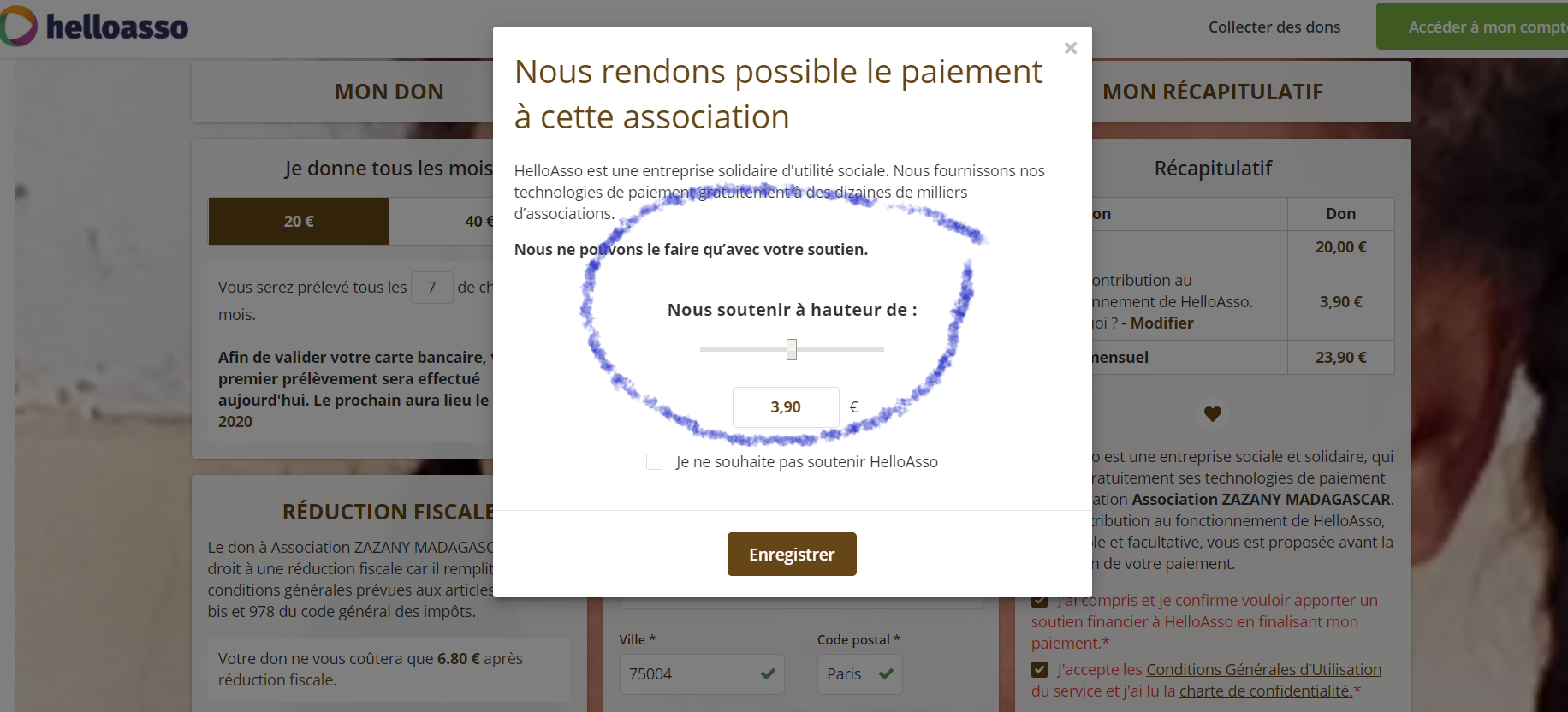 Soutenir Hello Asso