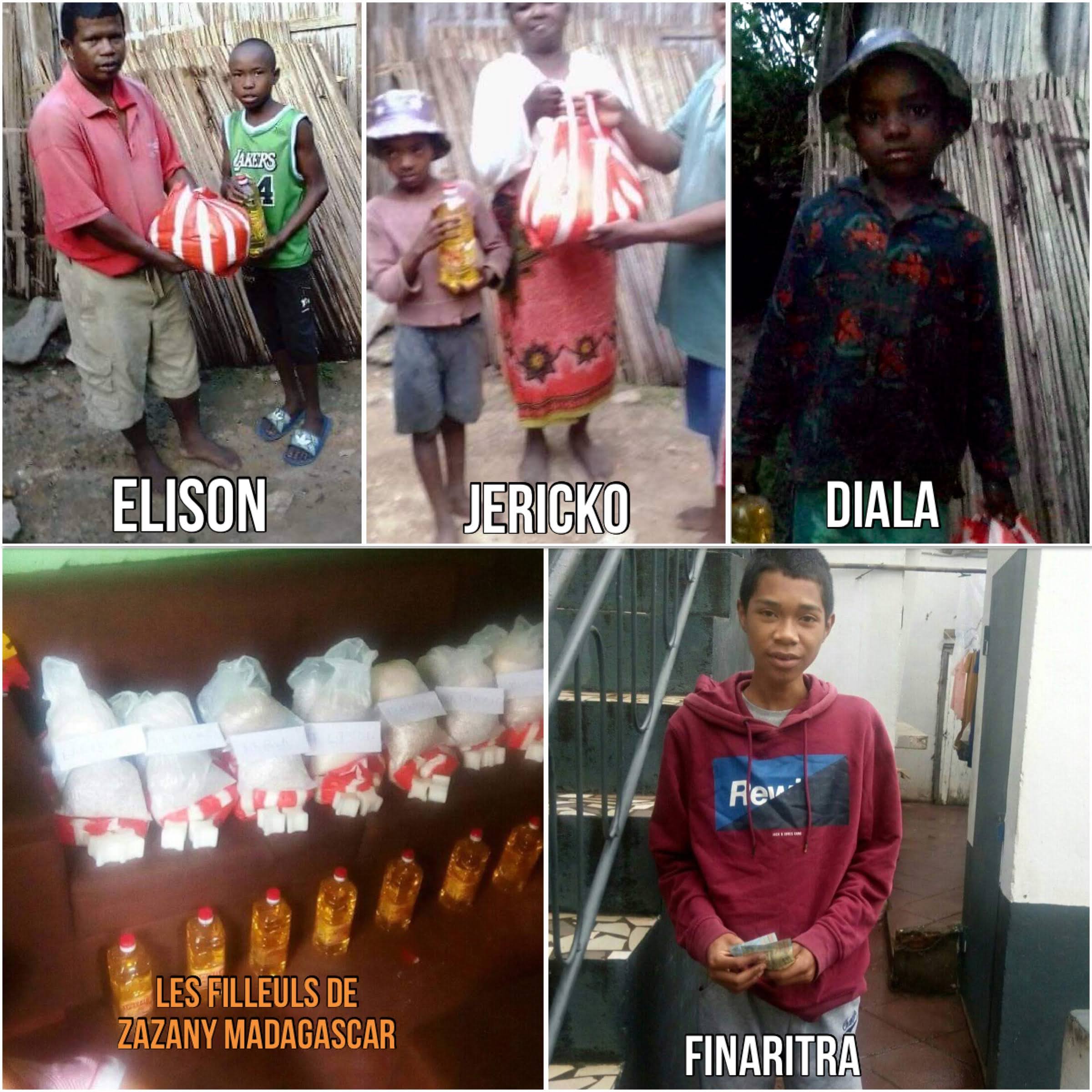 Dons de parrainage Madagascar
