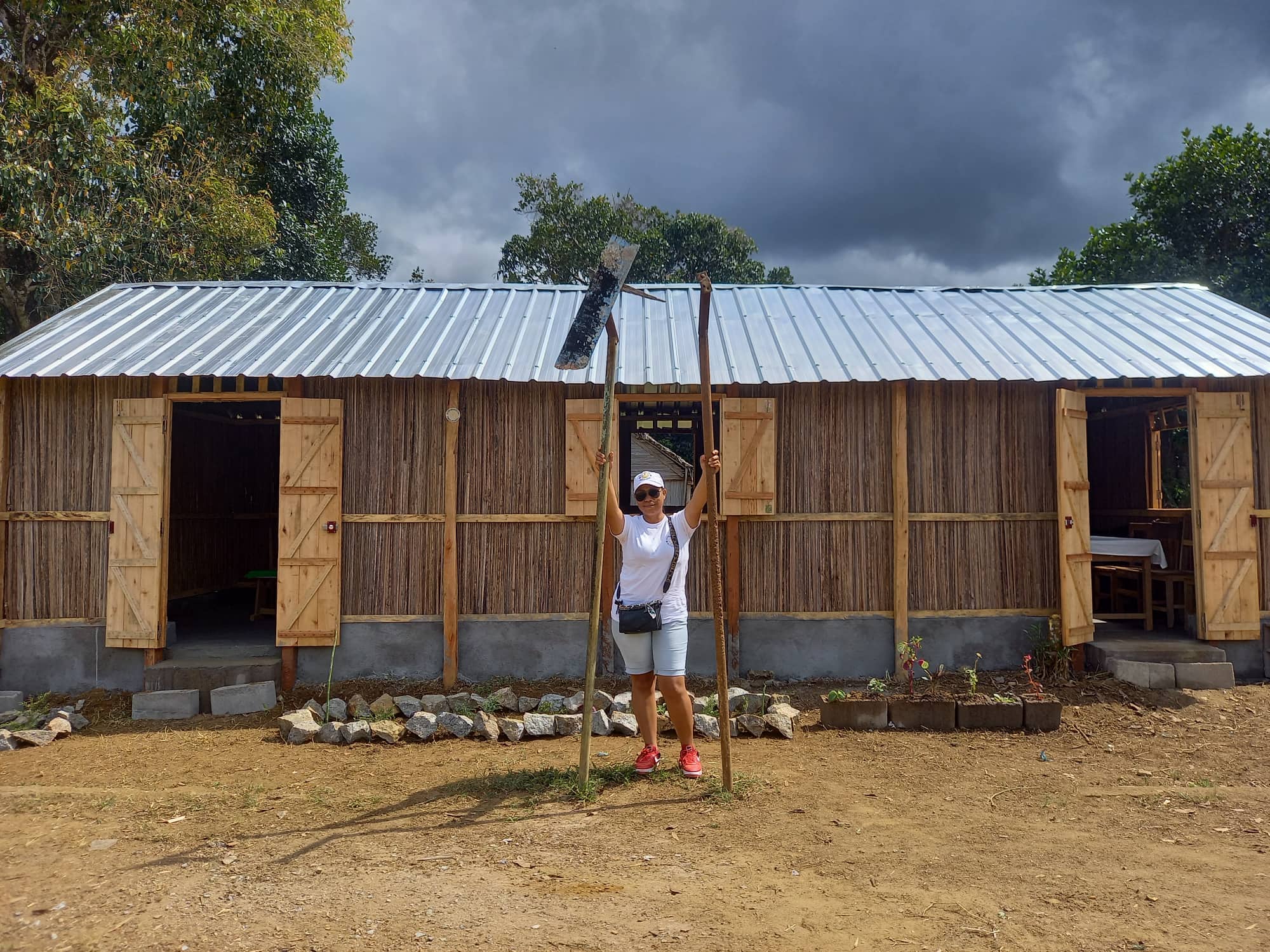 Le nouveau collège du village d'Amboditavolo