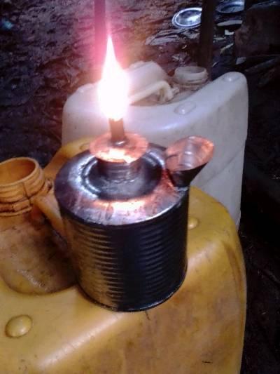 Lampe de pétrole