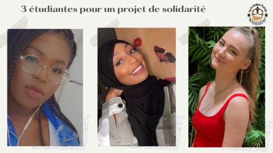 Etudiantes pour projet de solidarité à Ambalatenina