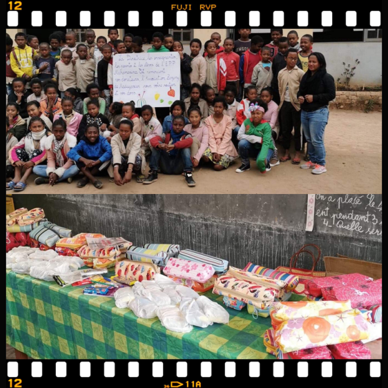 Distribution de kits scolaires 2019